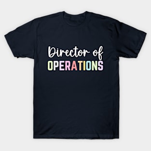 Funny Director Of Operations Profession Birthday T-Shirt